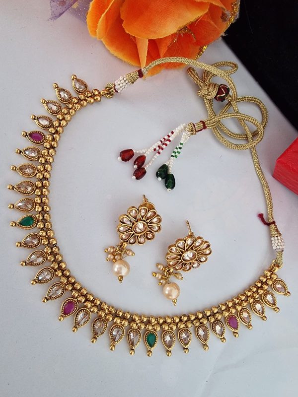 Copper kundan K07